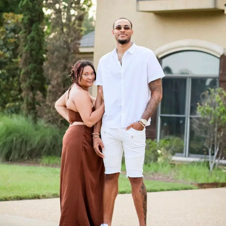 Daniel Gafford and DaShundra Morgan enjoying their time off on Dallas