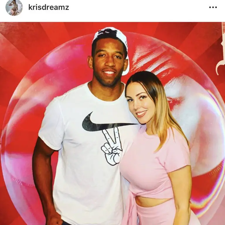 Morris and his ex-girlfriend, Kristen Evangeline Summer