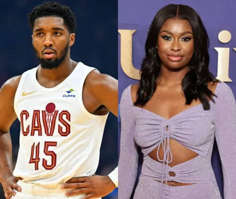 NBA player Donovan Mitchell is alleged to be dating Coco Jones