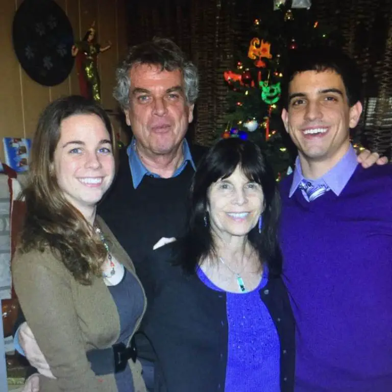 Trey Yingst with his parents, and twin sister, Aly