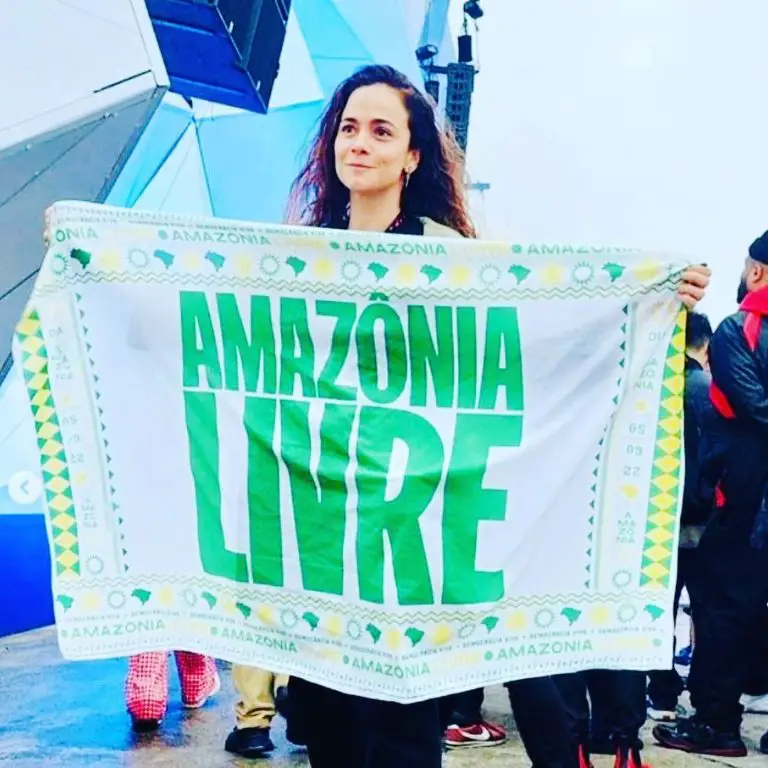 Alice Braga in Climate Change Campaign