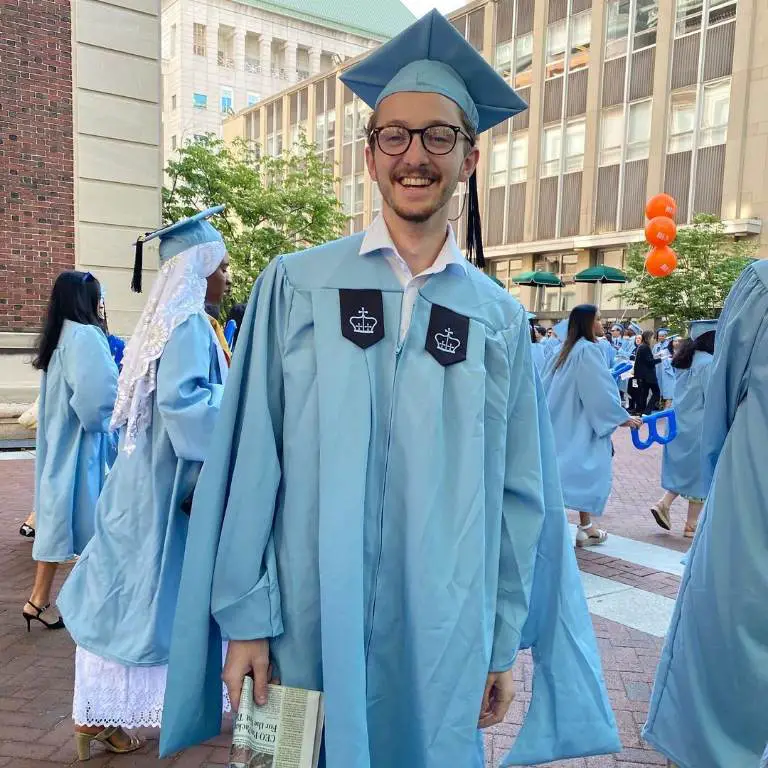 Davida McKenzie's brother Peter at his graduation