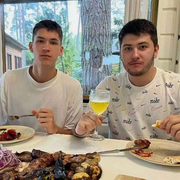 Egor Demin's parents have 2 children; Egor with his brother, Ilya Demin, 