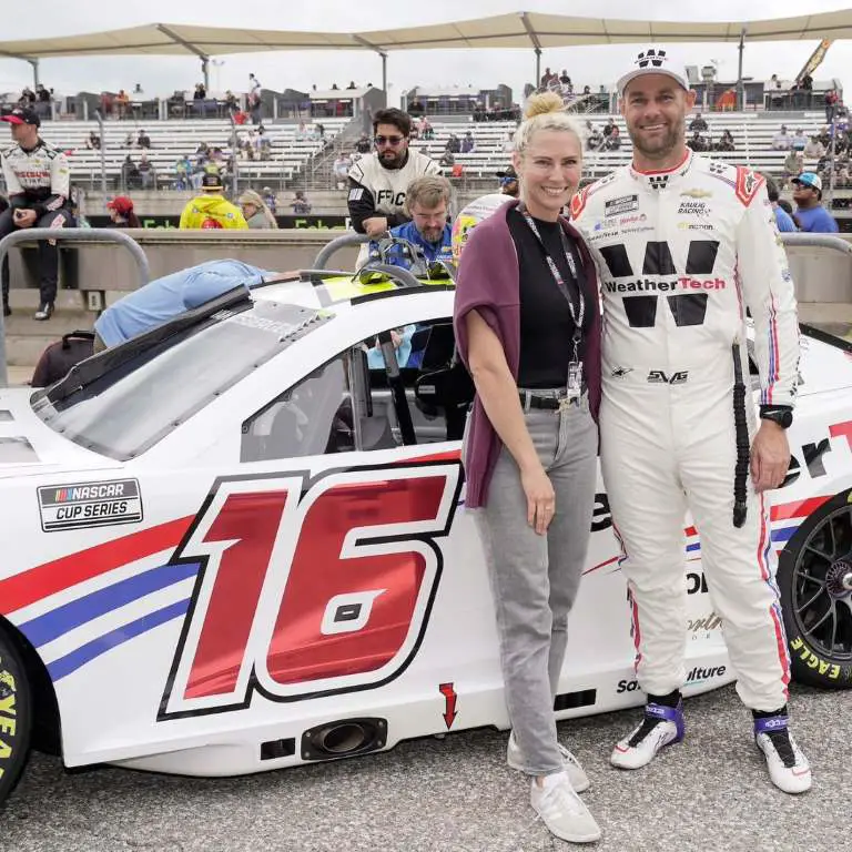 Shane van Gisbergen and his girlfriend, Jessica Dane