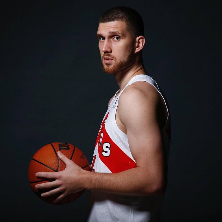 Image of NBA star Sviatoslav Mykhailiuk.