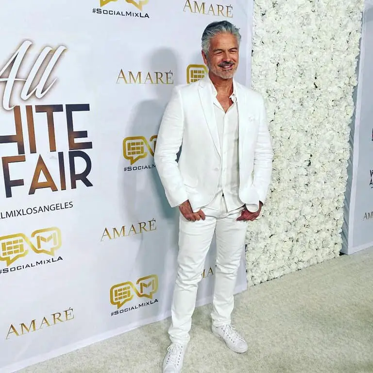 Alejandro De Hoyos attends an event.