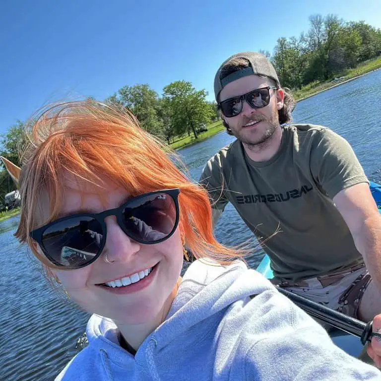 Image of Kallmekris and her boyfriend on Instagram.