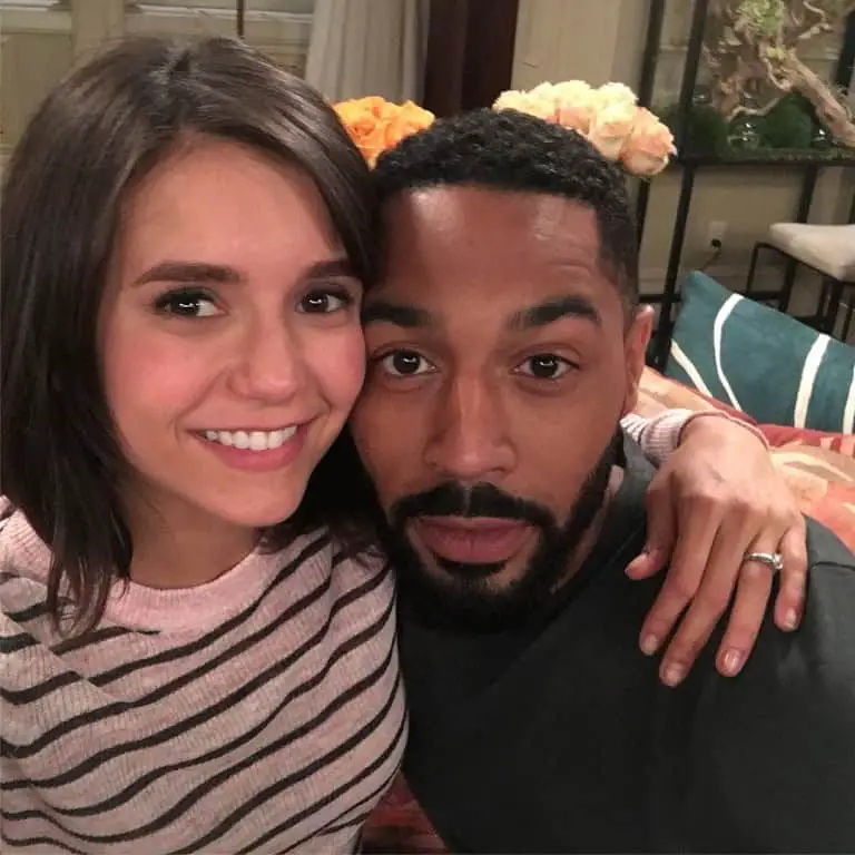 Tone Bell and Nina Dobrev appeared together in a movie.