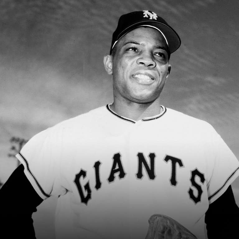 Image of MLB star Willie Mays.