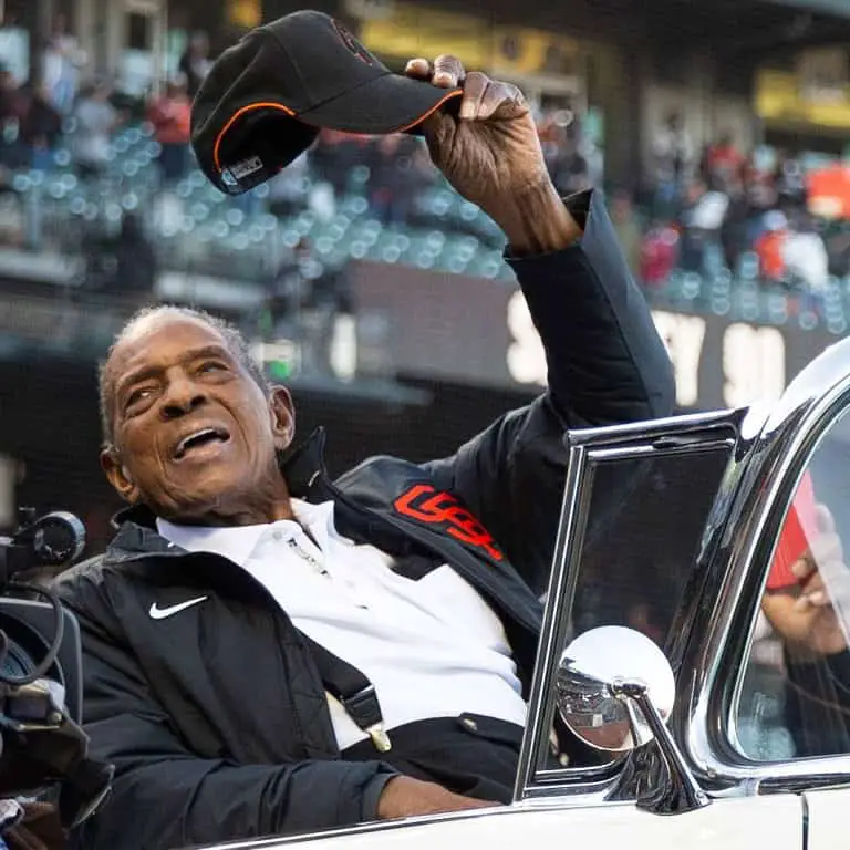 Image of Willie Mays after retirement.