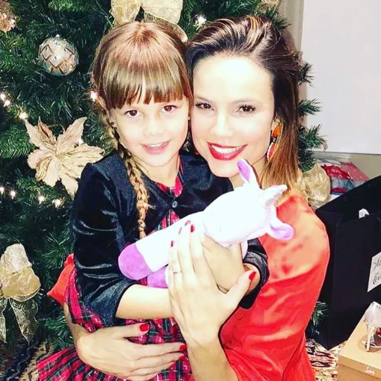 Antonella Rose getting new gifts for Christmas from her mother, Giselle Hermeto