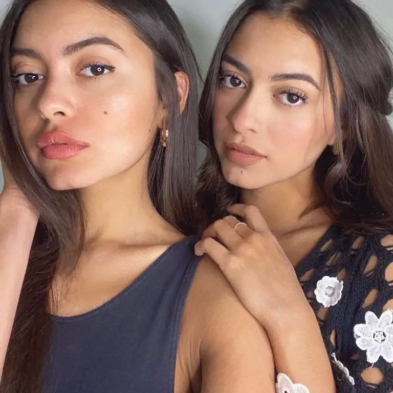 Maia Jae Bastidas' Twin Sister (on left) and Maia jae