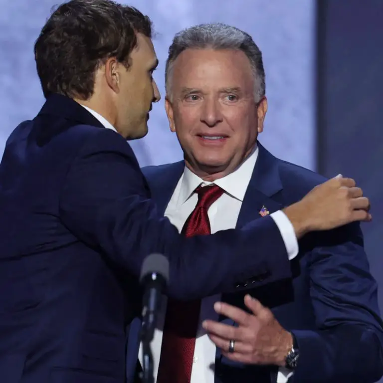 Steve Witkoff, the owner of multi-million net worth, at the Republican National Convention in Milwaukee