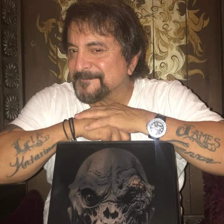 Tom Savini was married twice before marrying Jodi.