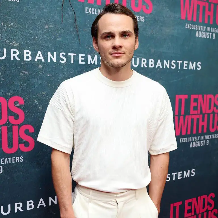 Actor Alex Neustaedter at the world premiere of It Ends with Us