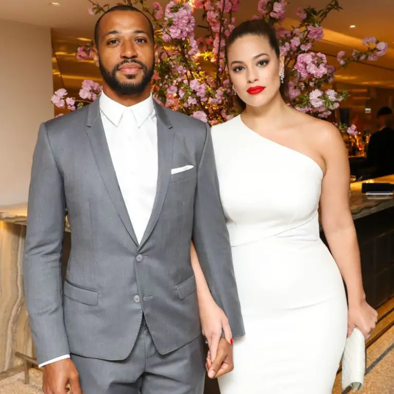 Ashley Graham and Justin Ervin had their wedding just a year after dating. 