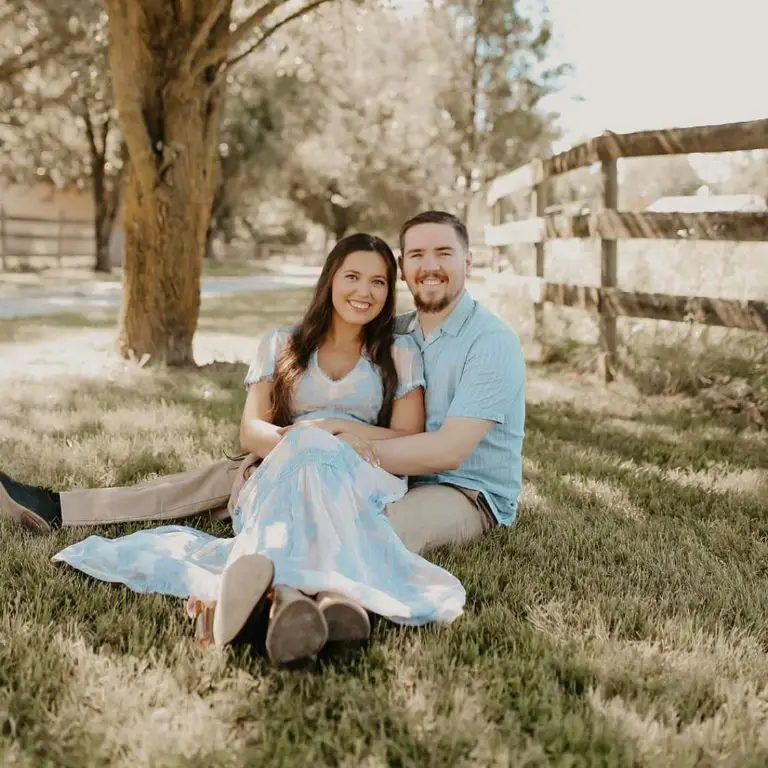 Carson Steele's sister, Kesslar, with her soon-to-be-husband, Jack