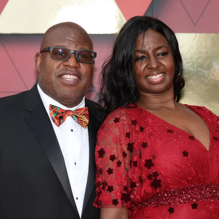 Eric Bieniemy with his wife Mia Bieniemy.