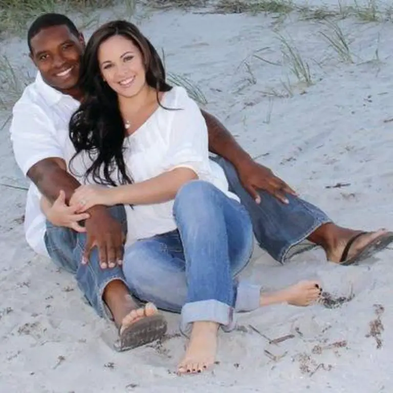 Former NFL player Maurice Jones-Drew With His Wife Ashley