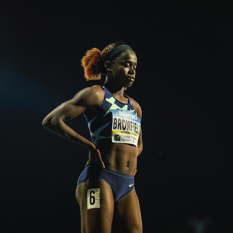 Noah Lyles' girlfriend, Junelle Bromfield, is an Olympian who won a bronze medal at the 2020 Olympics amid tragedy of her mother's death