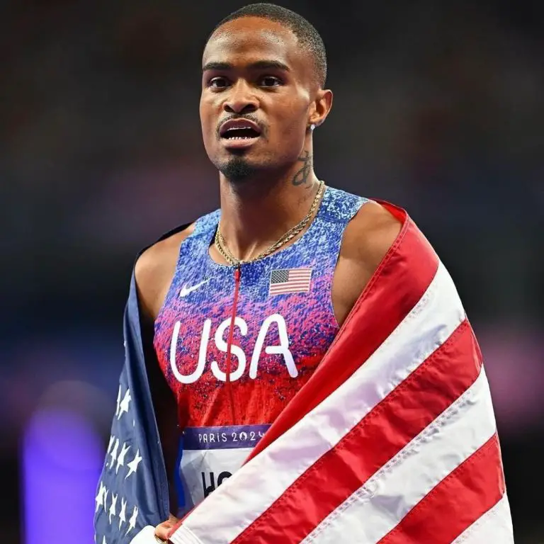 Olympics Gold Medalist Quincy Hall has two daughters with his secret partner.