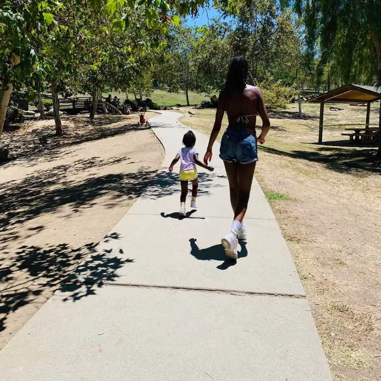 Actress Xosha Roquemore With Her Daughter Sunny