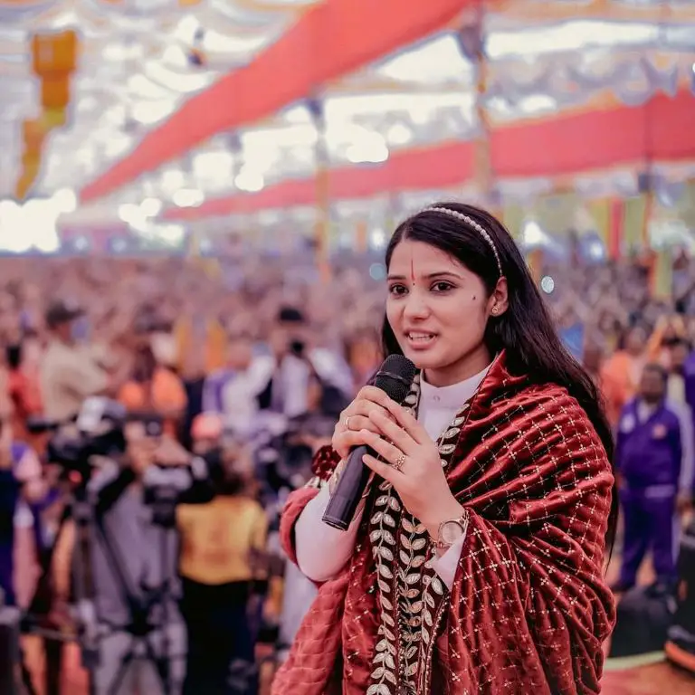 Pratibha Ji during her Pashupati Kothihom in Shrawan 2081.