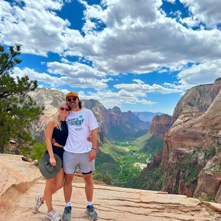 Gardner Minshew and his girlfriend enjoying their time out in Brandson Lake.