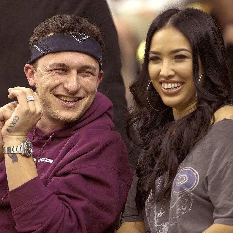 Johnny Manziel wife Breana Tiesi