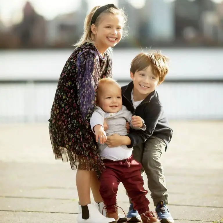 Mark Kafka kids Ashton (on left), Camden (in middle), and Jackson (on right).