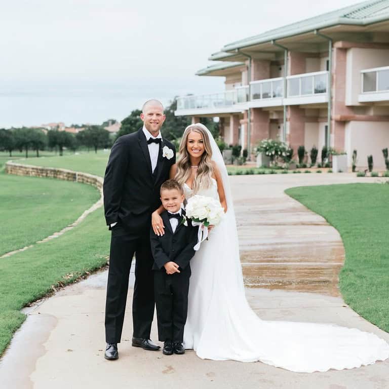 Chris Boswell and his wife married in 2024.