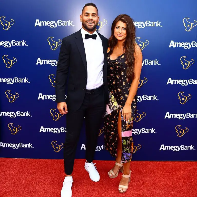 Kamu Grugier-Hill, the Minnesota Vikings' linebacker, married Keely Amelia in February earlier this year.