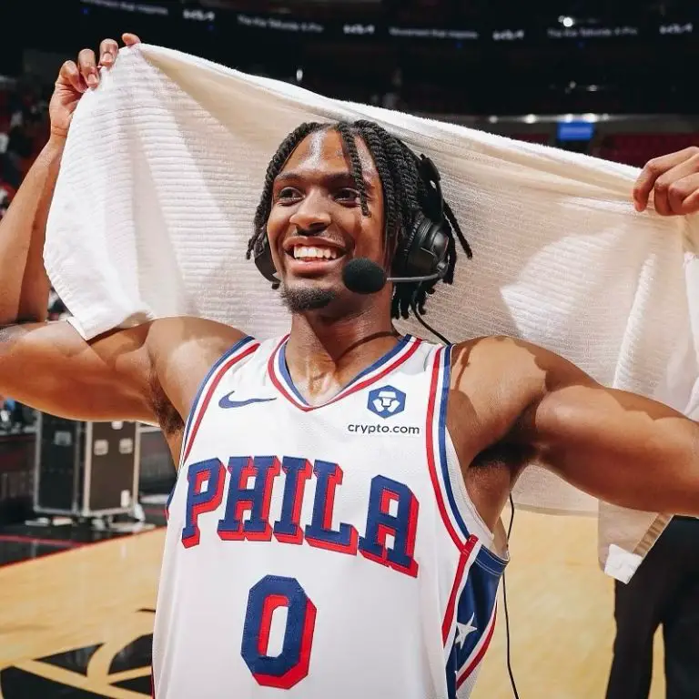 Tyrese Maxey is an American professional basketball player for the Philadelphia 76ers of the National Basketball Association (NBA).